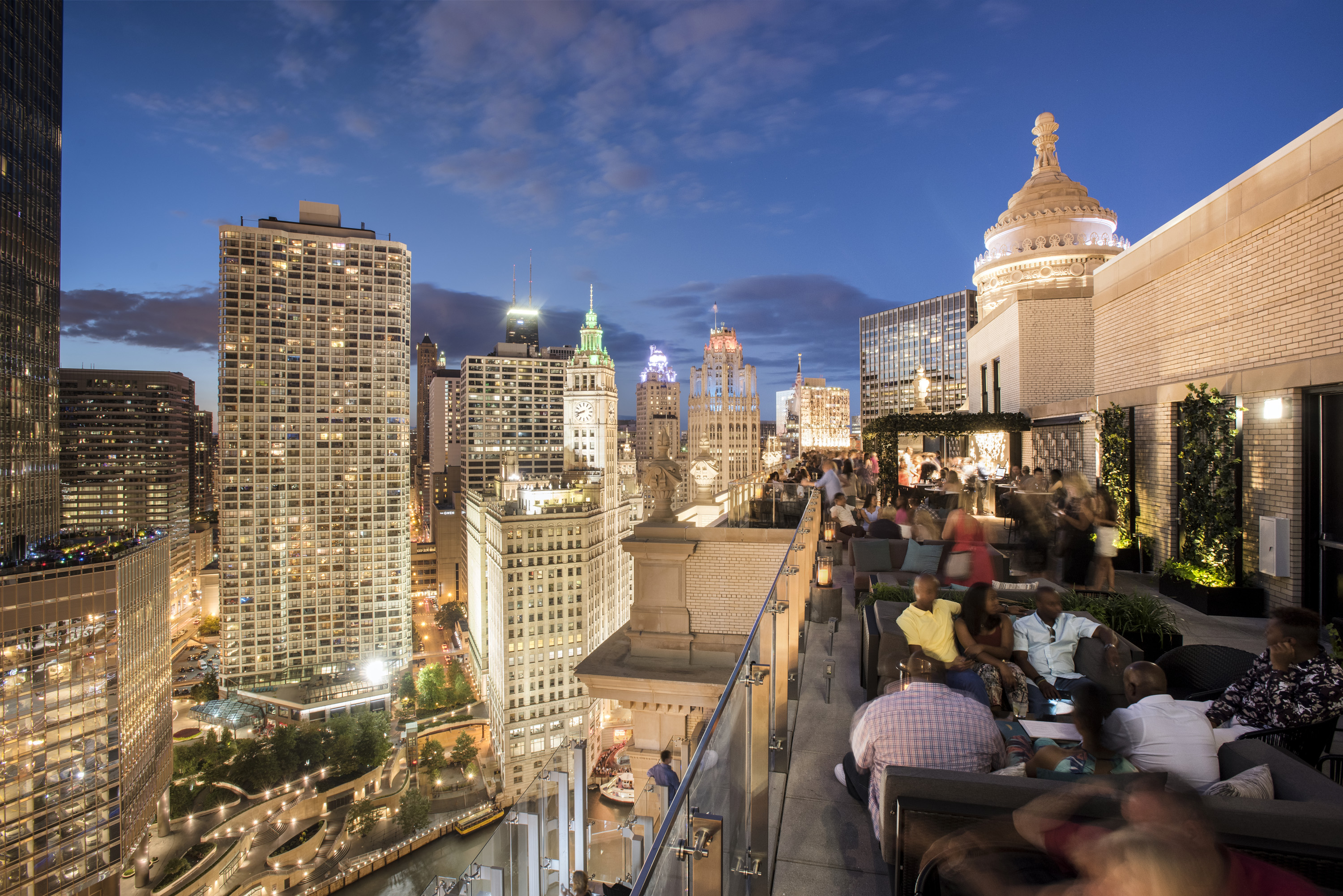 Chicago Rooftop Bar With A View Londonhouse Chicago